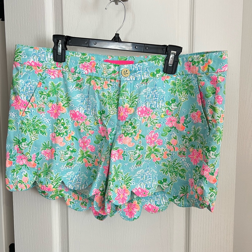 Lilly Pulitzer Disney Colorful Floral Shorts